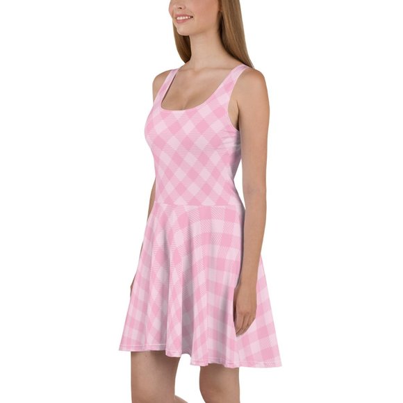 Barbie Barbiecore Pinup Checker Dress - Picture 7 of 12